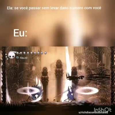 Essa gameplay &eacute; de um mod de Hollow knigh