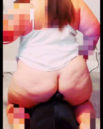 When I&rsquo;m feeling horny, I&rsquo;ll ride one of my bbc toys and tease hubby with a video like this