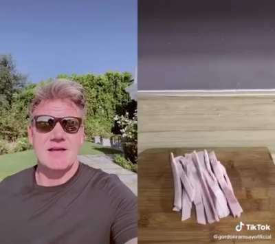 Poor Gordon.. (@gordonramsayofficial on TikTok)
