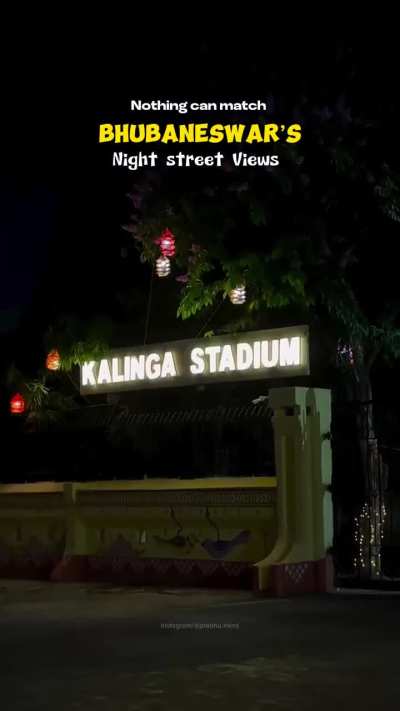 Bhubaneswar&rsquo;s night scenes hit different