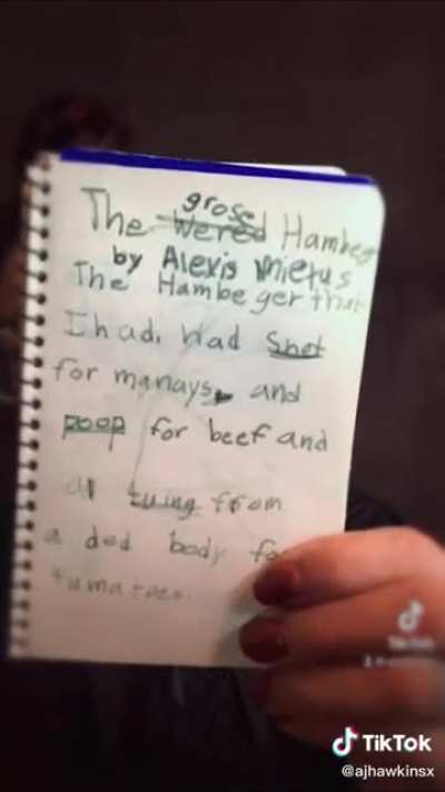 A 5 year old&rsquo;s diary