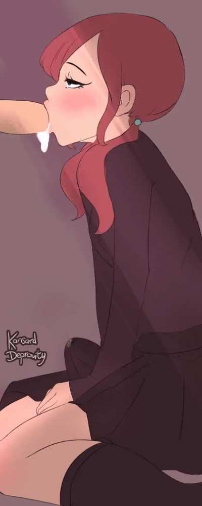 Can't tell if he's being formal or zoned out (Artist credit in picture)