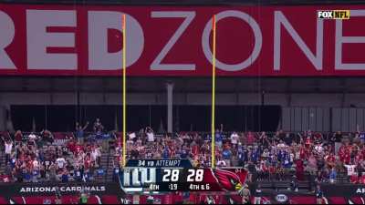 "The Giants have come all the way back for their first lead of the season, with 24 unanswered points!"
