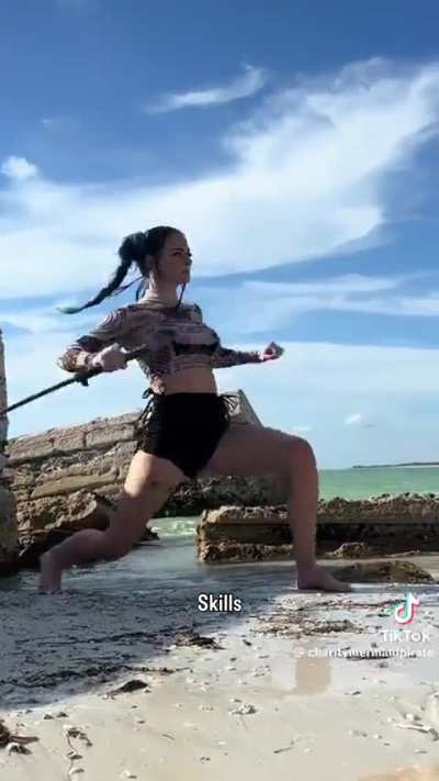 This chick is incredible.