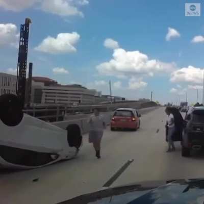 Changing lanes is super easy