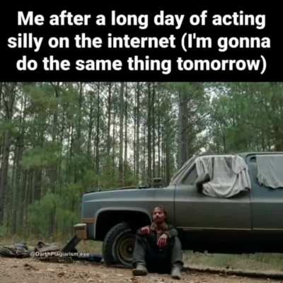 Me after