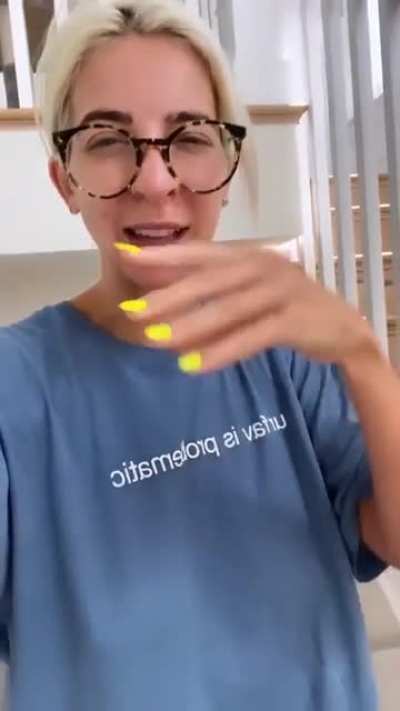 Braless on IG Story (Some Jiggle & A Few Nip Prints)