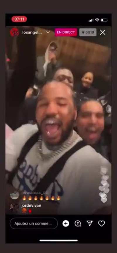 The studio reacting to Kanye&rsquo;s verse. Iconic