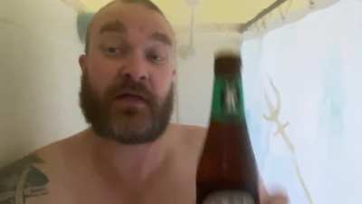 Shower beer and a joke&hellip;maybe it&rsquo;ll be a new thing, hope the sound of my bogan voice works out for you&hellip;cheers all