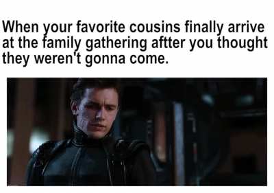 Harry, I need your help, I can't sit at the kids table on my own...