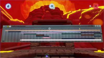 I remade the Hailfire Peaks Lava Side theme from Banjo Tooie in Dreams on my PS5.