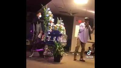 Unc Pourin His Heart Out At Lil Larry&rsquo;s Funeral