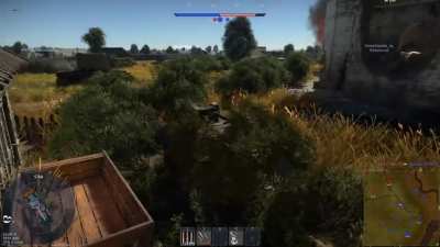 "All ghillied up" but in War Thunder