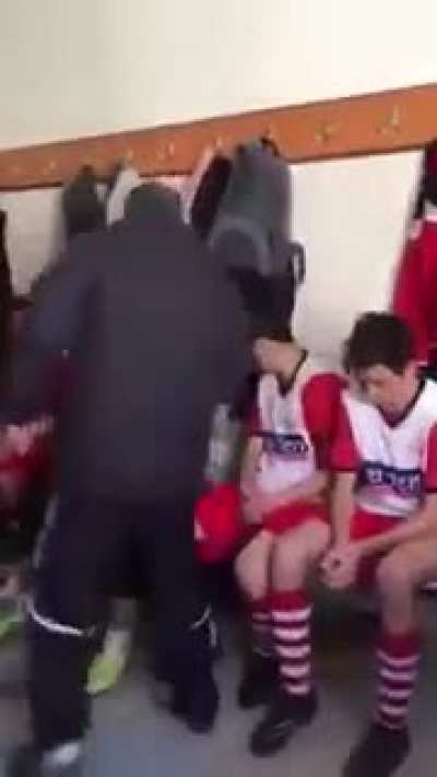 My dressing room after losing with 35 shots and 80% possession.