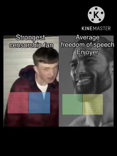 Freedom of expression and speech are essential imo