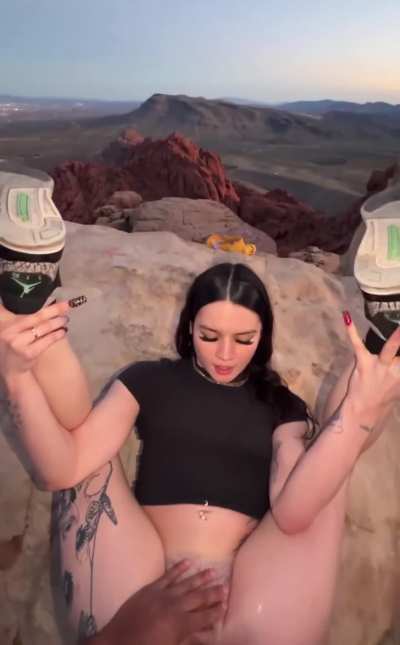 I love watching her take bbc