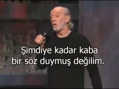 George carlin dinler en iyi palavradır