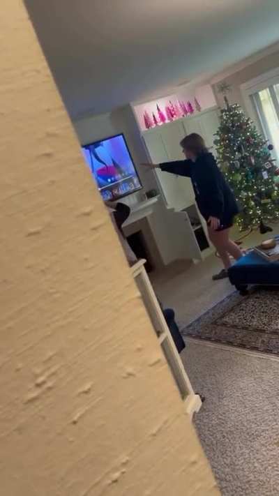 "I swear mom, these scenes rarely happen"