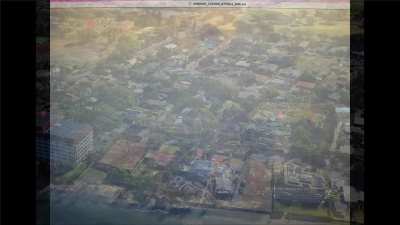 a video comparing Lahaina before &amp; after this morning