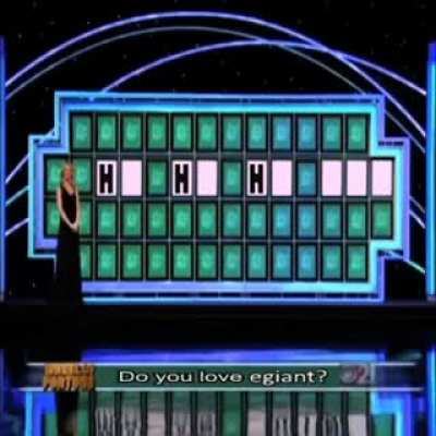 He guessed it