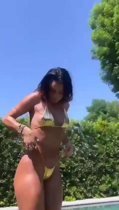 Sommer looks great in a thong
