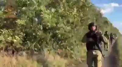 Ru.pov A detachment of courageous fighters under the command of a dear BROTHER, the commander of the OMON "Akhmat-Grozny" of the Office of the Russian Guard in the Chechen Republic Anzor Bisaev (Wrestler), is starting to perform the next operational task 