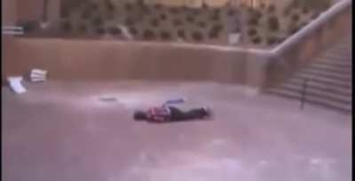 HMFT after I scooter down this flight of stairs