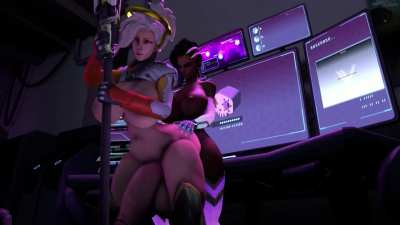 Sombra fuck Mercy (heisenburger52 ) [overwatch]