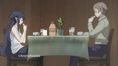 Irina's Eating &amp;amp; Drinking Noises [ Tsuki to Laika to Nosferatu ]