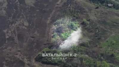 [Part 2] UA 54th Mechanized Brigade's "Battalion K-2" drone team posted feature length video detailing how the group's pilots hunt down and eliminate Russian assault teams, shown in video narrated by one of the team's top drone pilots. Published June 19, 