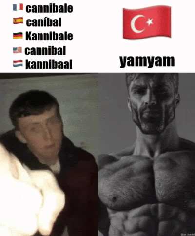 Eating human = yamyam