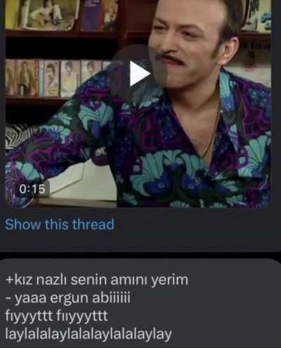 p&ouml;f sana erg&uuml;n plak abi ya r&ouml;&ouml;h yaa woaah sana ya