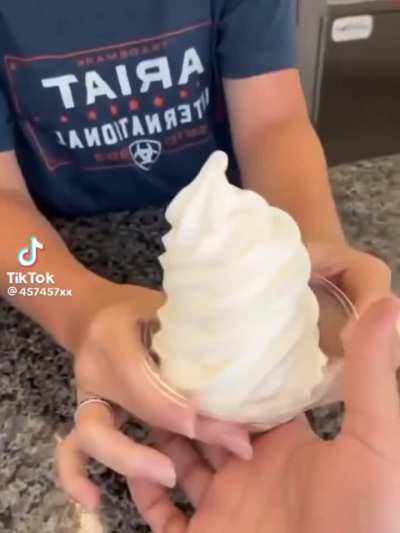 &rdquo;Ice cream&rdquo;