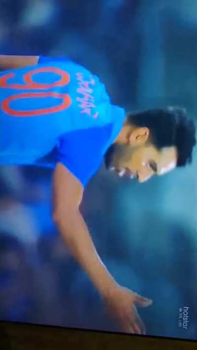 Deepak Chahar saying Bsdk to siraj
