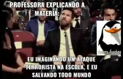 Eu tinha essa paranoia, teve vezes que eu criei um puta plano de fuga, fiz c&aacute;lculos de relatividade, tempo e espa&ccedil;o, dist&acirc;ncia, pesos, massas e os caralhos.