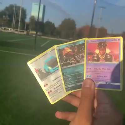 Made Juice&rsquo;s discography as Pokemon cards, what do you think?