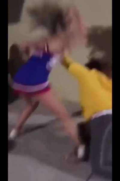 Cheerleader fight
