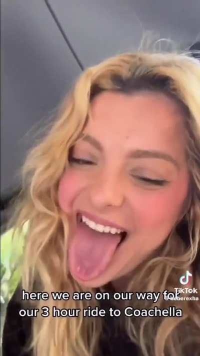 Coachella prep video (TikTok, April 2023)