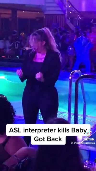 Signing &ldquo;Baby Got Back&rdquo;