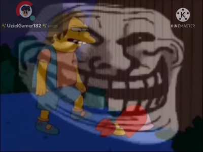 Milhouse???? 😱😱😱 (Meme hecho mientras ve&iacute;a los Simpsons xdd)