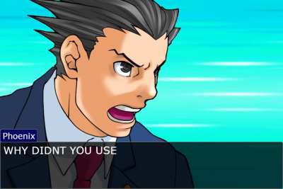 Pheonix Wright Plays Dungeons