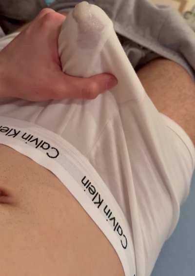 Had to shoot a load in these Calvin&rsquo;s