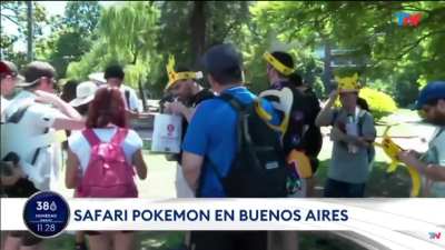 Pokémon Go llegó a Buenos Aires: Miles personas se reunieron en Parque Rivadavia y varios puntos para jugar el City Safari 2025
