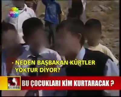 Doğuda Terörist Olmak İsteyen Beyni Yıkanmış Cocuklar