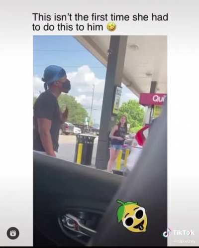 He must do this a lot