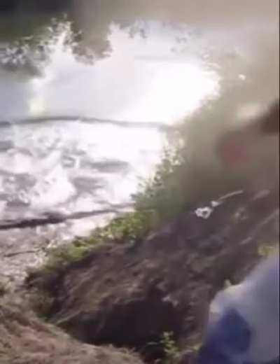 Well, I think her objective was to get into the water.