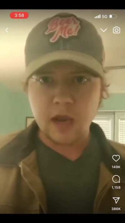 Pro gun conservative man threatens liberals