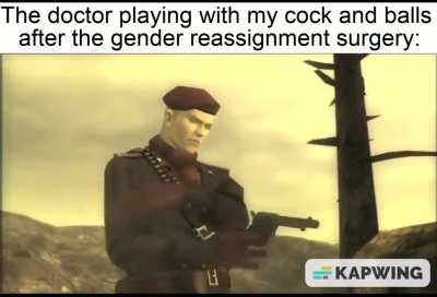"doktor, my metal gear can no longer get solid anymore"
