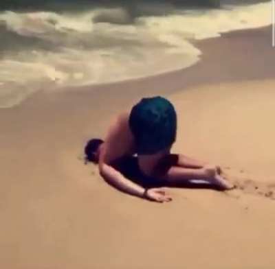 Rod Reiss to the beach