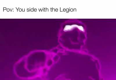 Degenerates like me belong on a cross